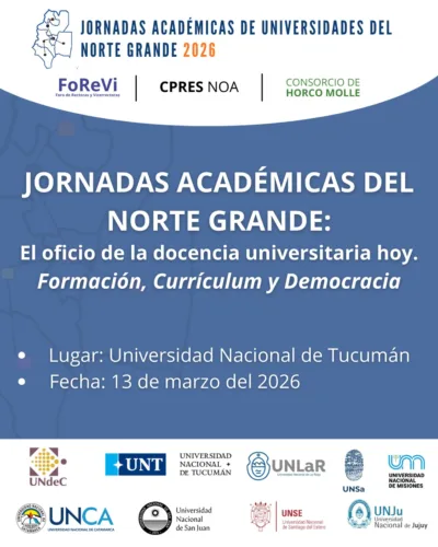 Jornadas Académicas del Norte Grande: El oficio de la docencia universitaria hoy