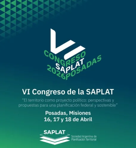 VI Congreso SAPLAT – “El territorio como proyecto político: Perspectivas y Propuestas para una Planificación Federal y Sostenible”