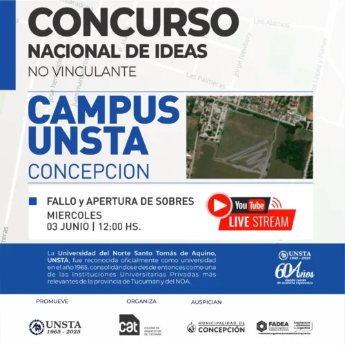 Ya se conoció el proyecto ganador del Concurso Nacional para el futuro Campus UNSTA Concepción